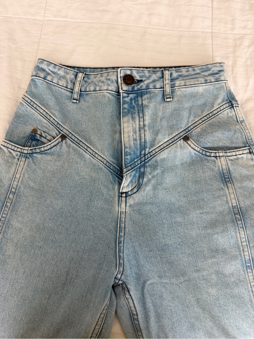 Sandro Light Blue Denim Jeans - Picture 6 of 6